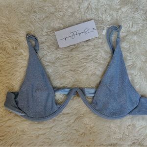 BRAND NEW Purple LA Bikini Top